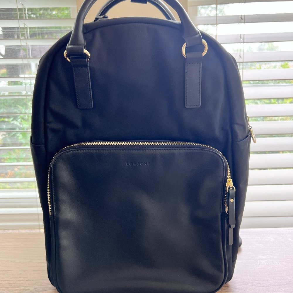 LO & SONS The Rowledge (Black Exterior / Gold Hardware / Lavender Interior)